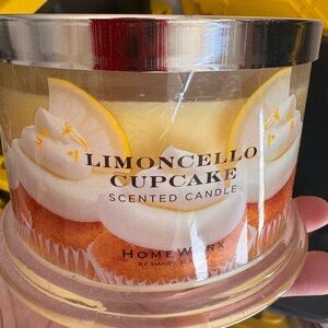 HomeWrx Limoncello Cupcake Scented Candle - Yellow